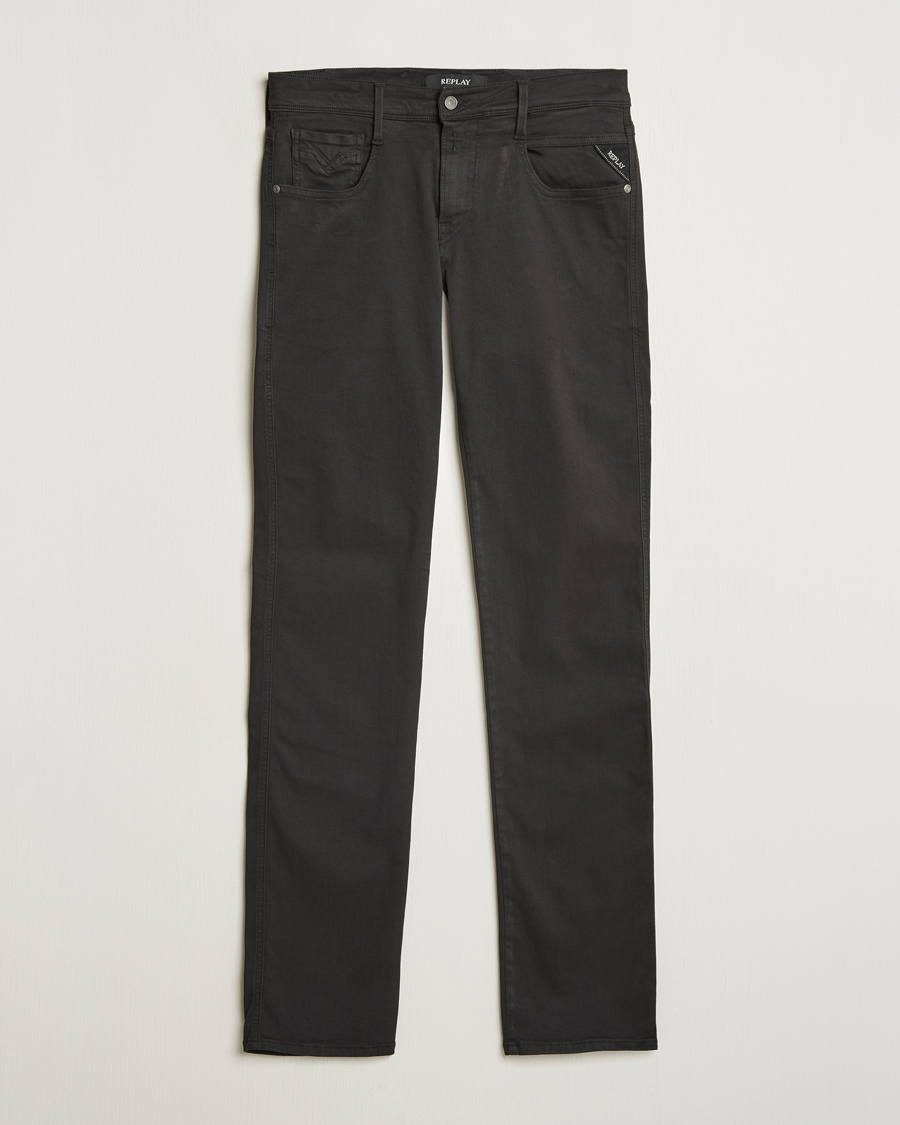 Replay Anbass Hyperflex X.Lite 5-Pocket Pants Black