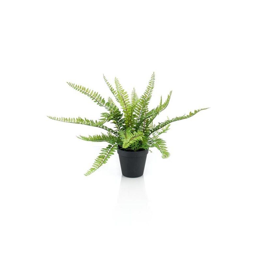 KUNSTIG PLANTE EMERALD BREGNE I POTTE 35CM
