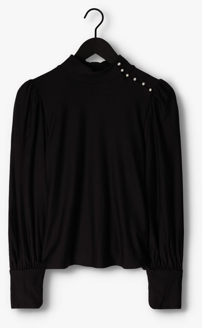 GESTUZ zwarte gestuz trui rifagz button blouse