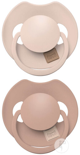 Difrax Prime Dynamic Sucette 0-6 Mois Nude/Blush 2 Pièces