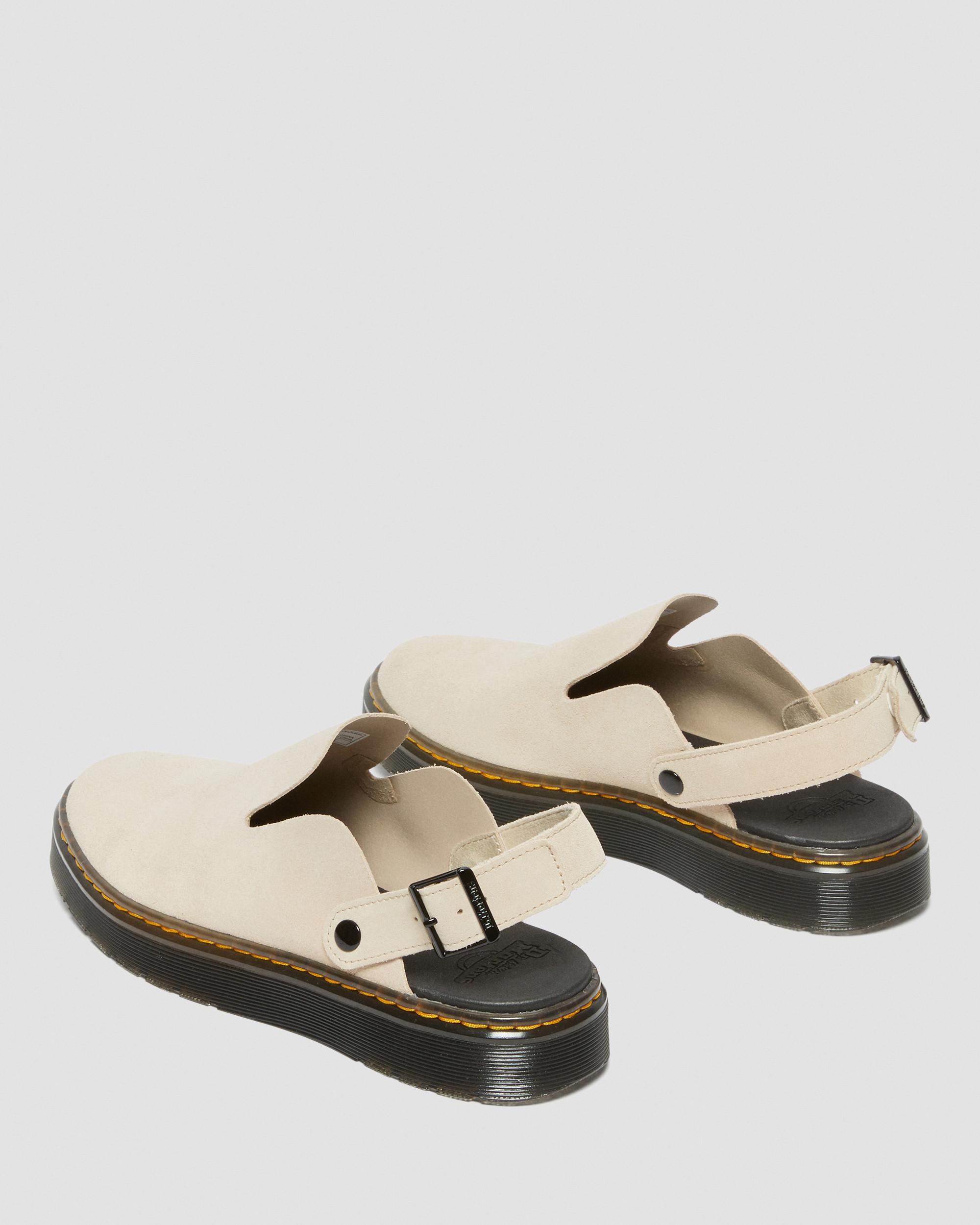 Carlson Suede Casual Slingback Mules