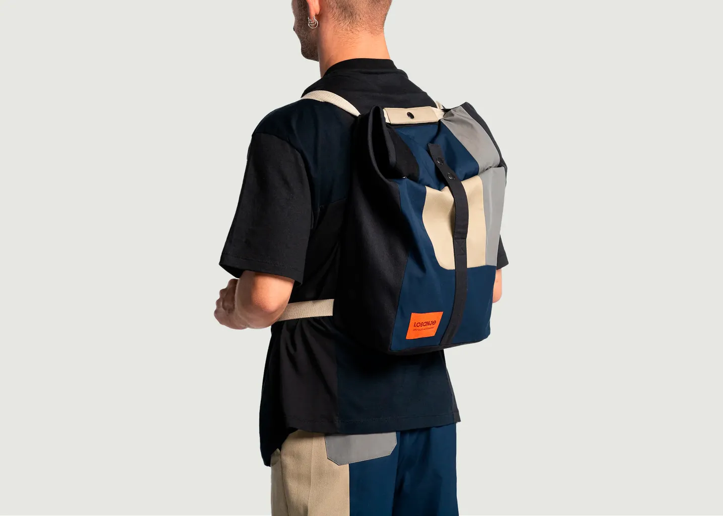 Sac À Dos Patchwork Tryptique Losanje