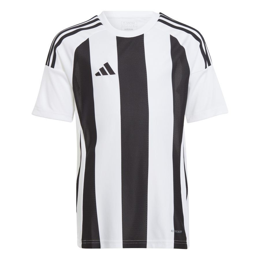 adidas Maillot Striped 24 - Blanc/Noir Enfant