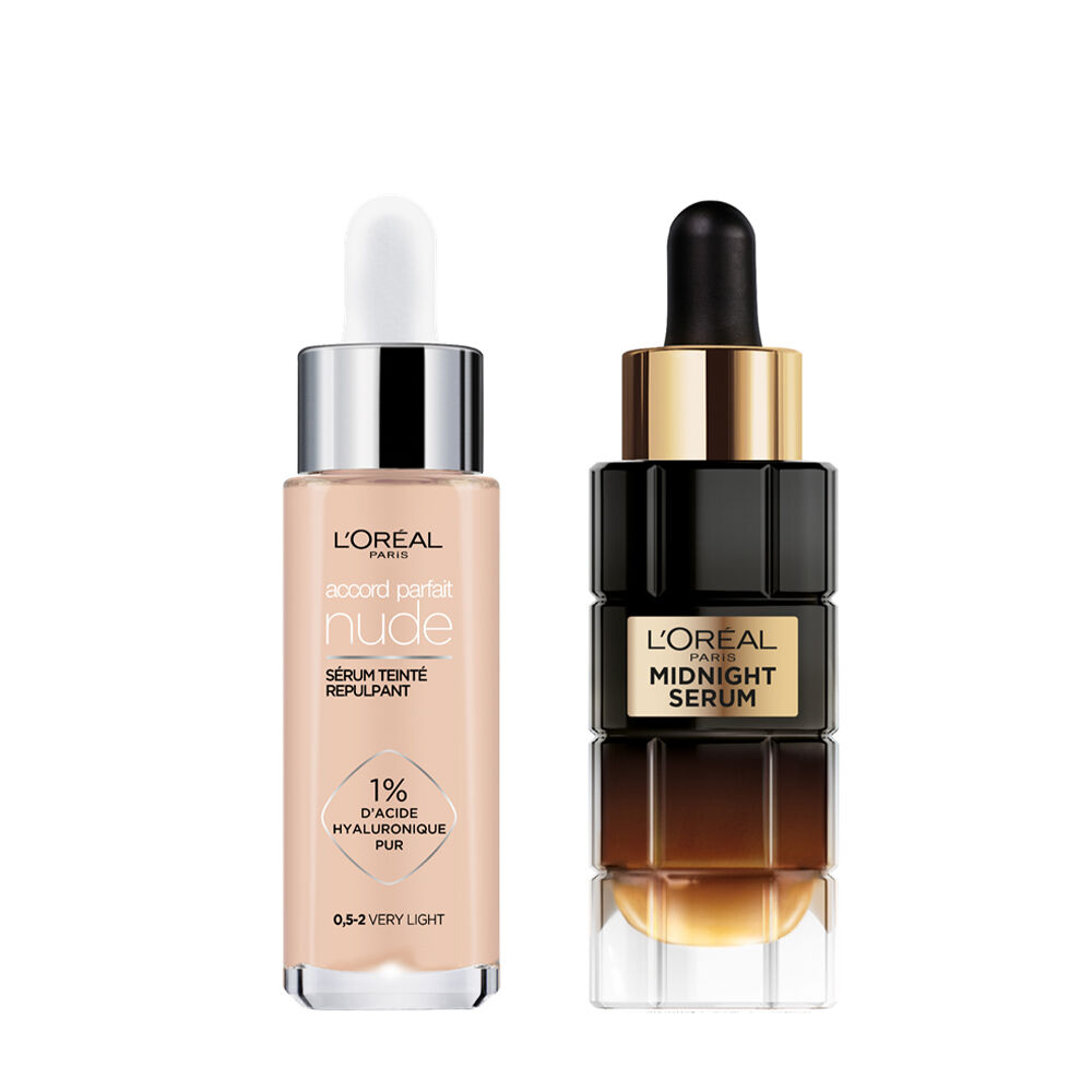 L'Oréal Paris - Routine : Sérum Teinté Accord Parfait & Sérum Midnight