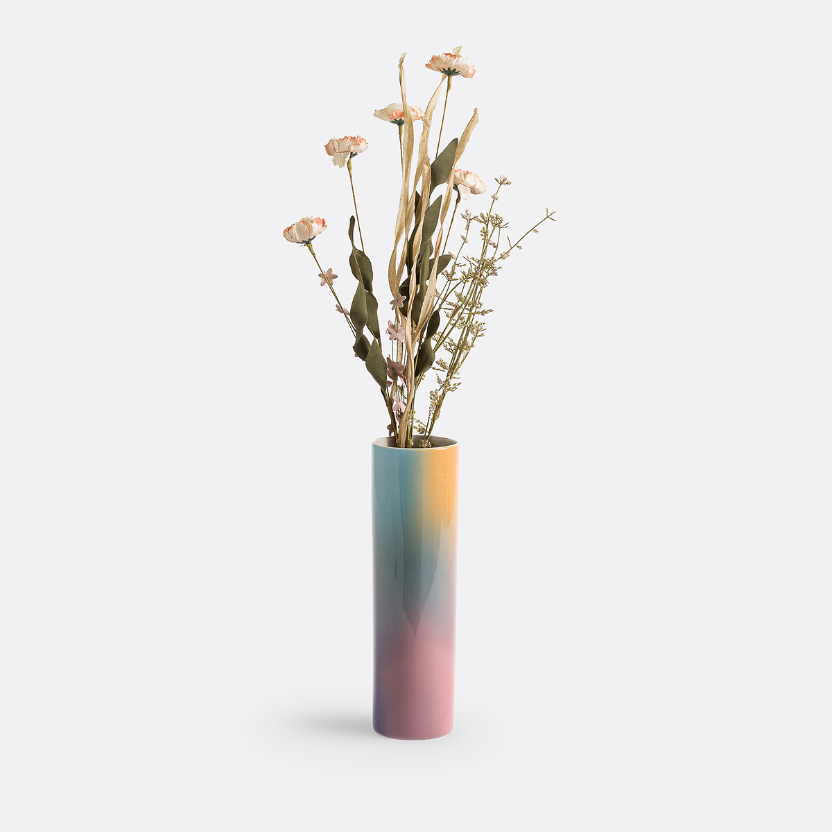 LA REDOUTE INTERIEURS<br>Vaso de cerâmica com efeito tie-dye, 28,5 cm de altura, Nateo