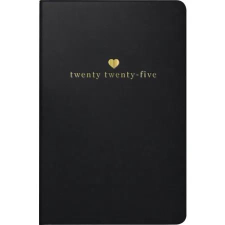 rido/idé Taschenkalender Mod. partner/Industrie I '25 „Heart“ | A7, Kunstleder