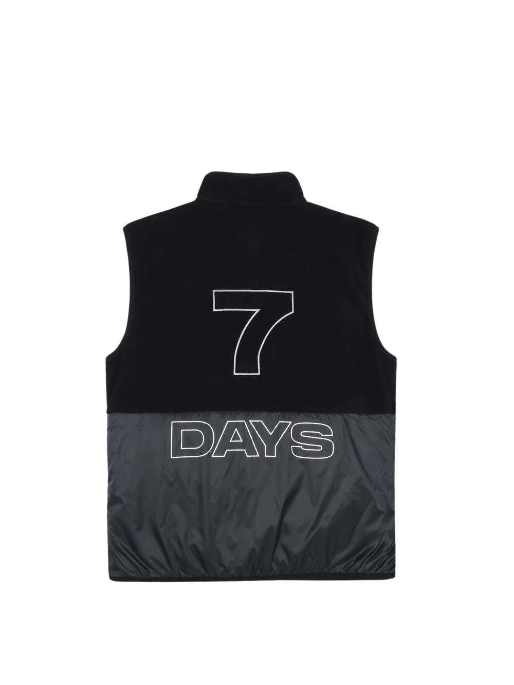 7 DAYS ACTIVE  Fleece vest - sort