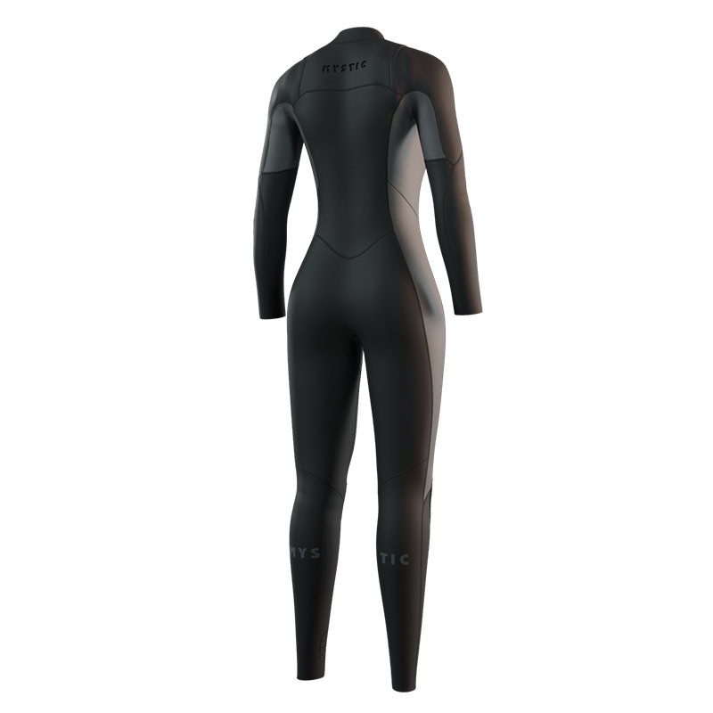 Combinaison femme mystic haven 4-3 frontzip noir