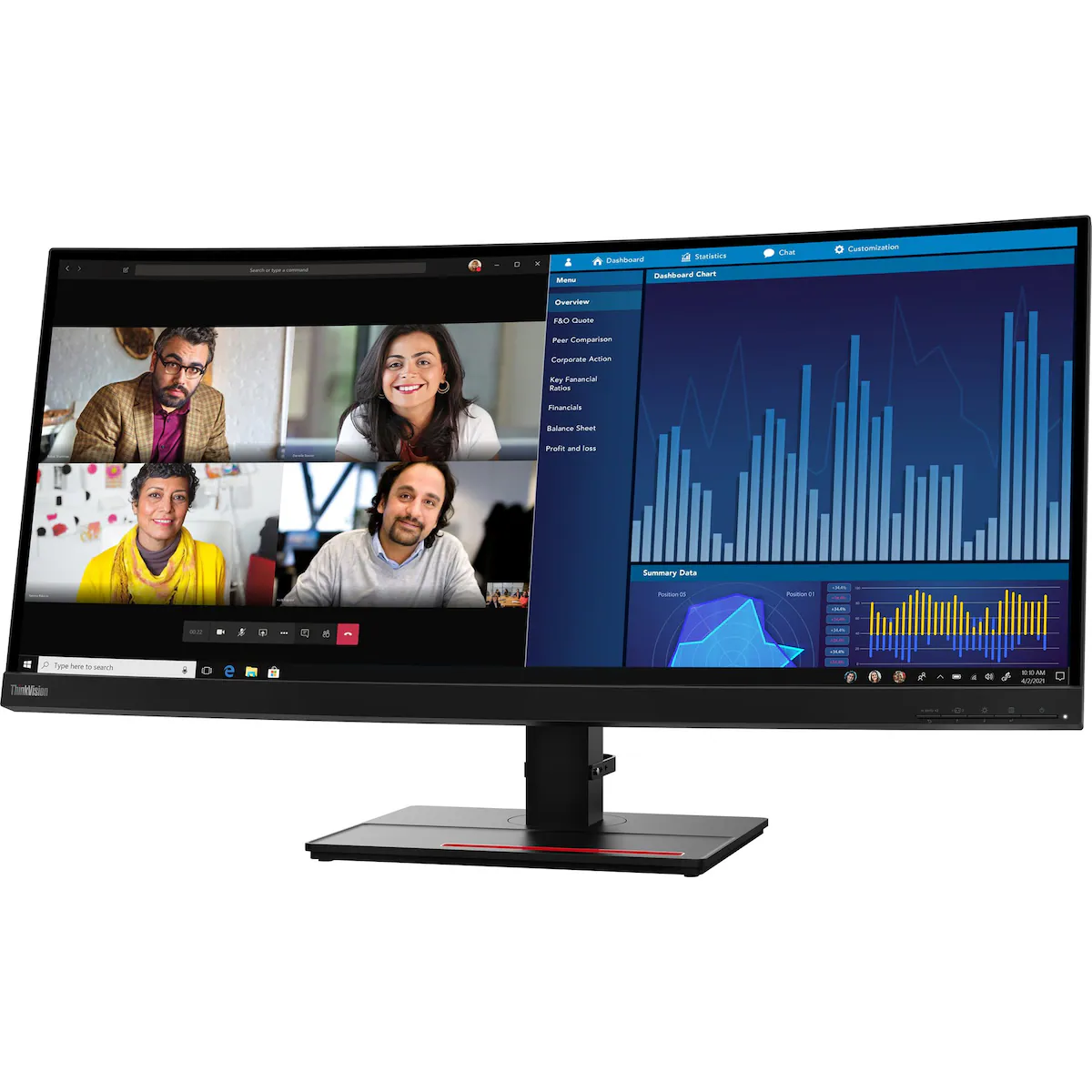 Lenovo ThinkVision P34w-20 34,1