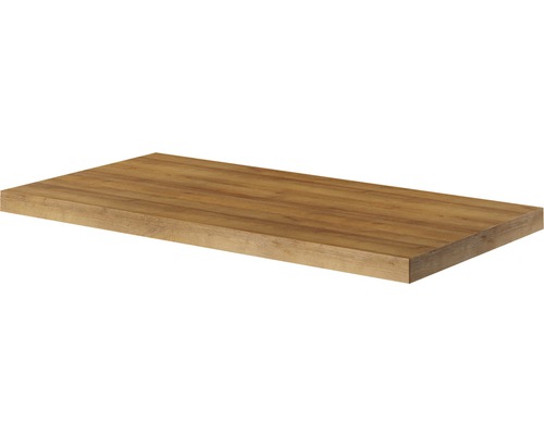 Pelipal Xpressline 4035 88 cm Riviera Oak wastafelblad (horizontaal)