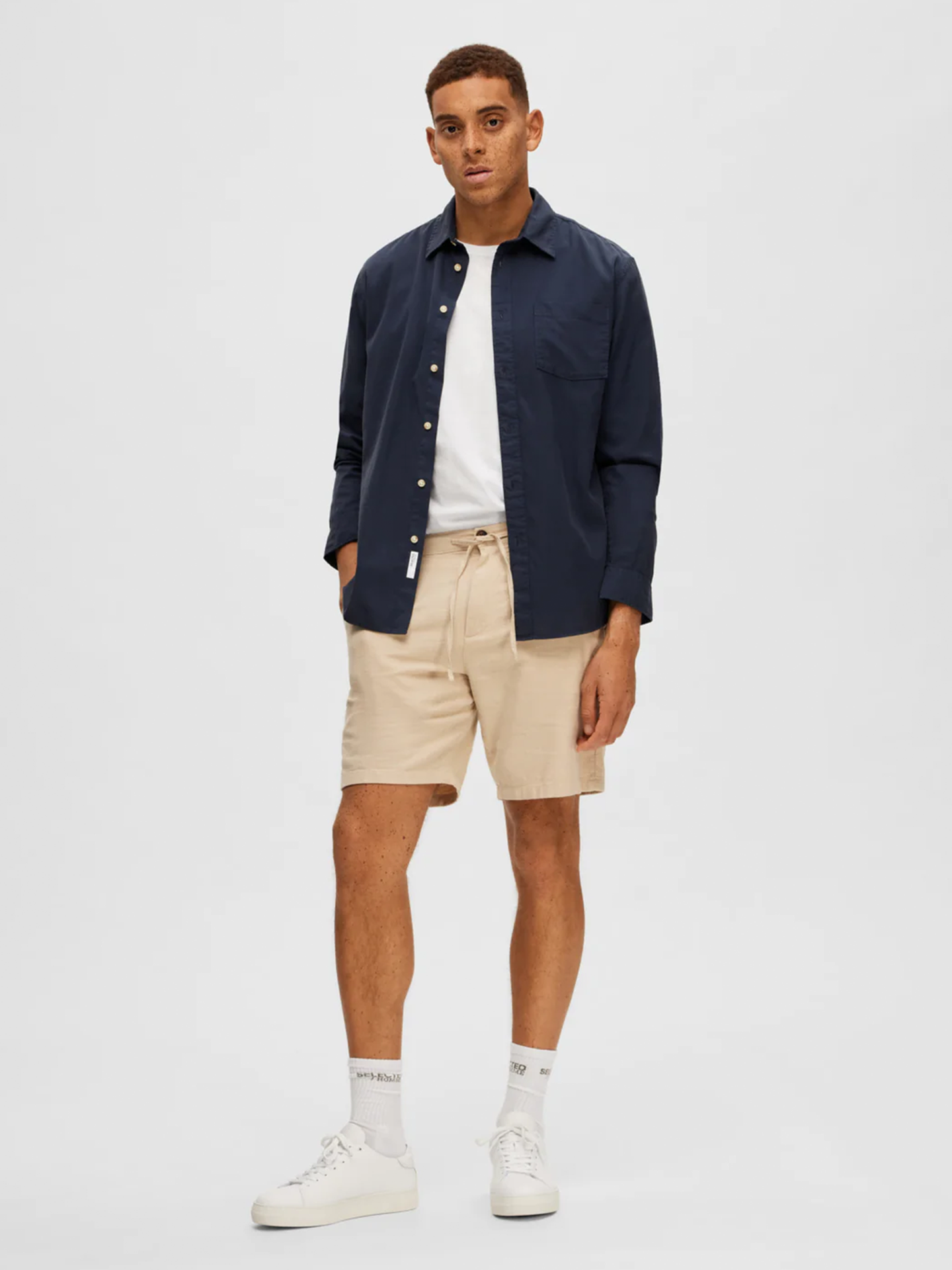 Regular Brody Linen Shorts