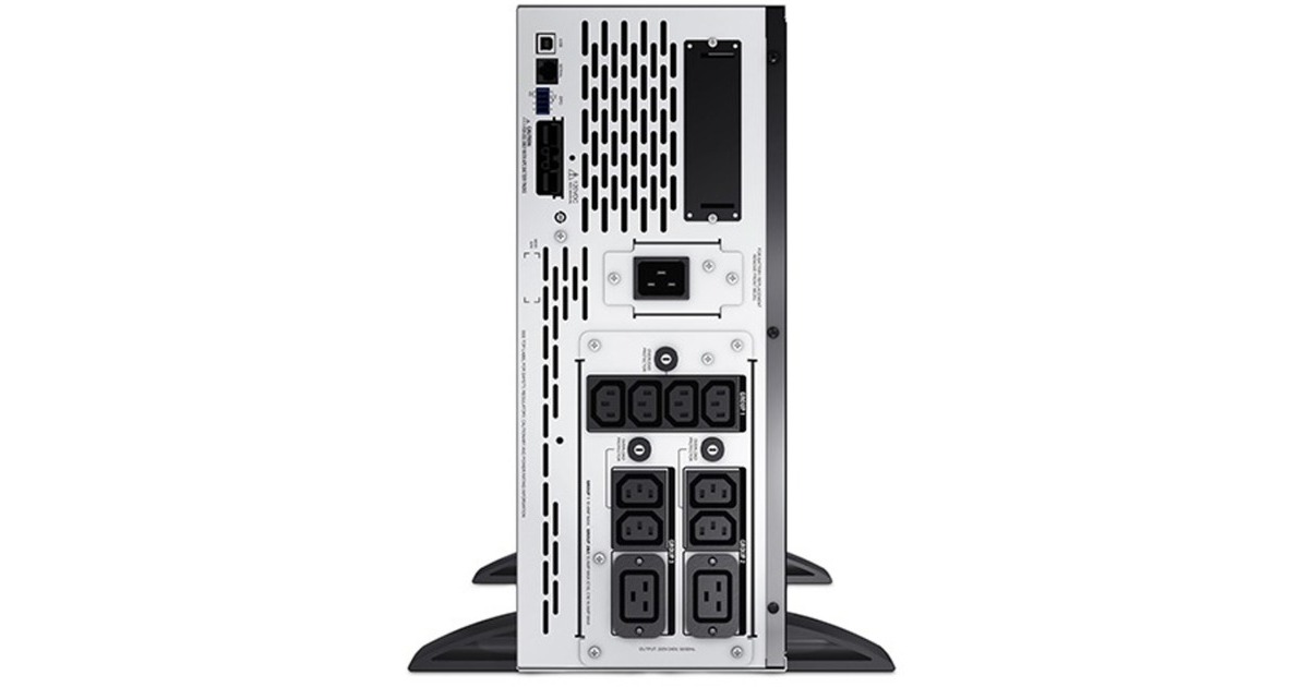 APCSmart-UPS X SMX3000HV Noodstroomvoeding ups  (Zwart, 3000VA, 8x C13, 2x C19 uitgang, USB, short depth)