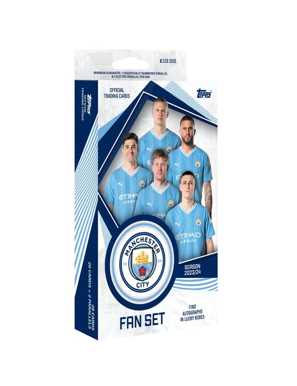 TOPPS MANCHESTER CITY FAN SET