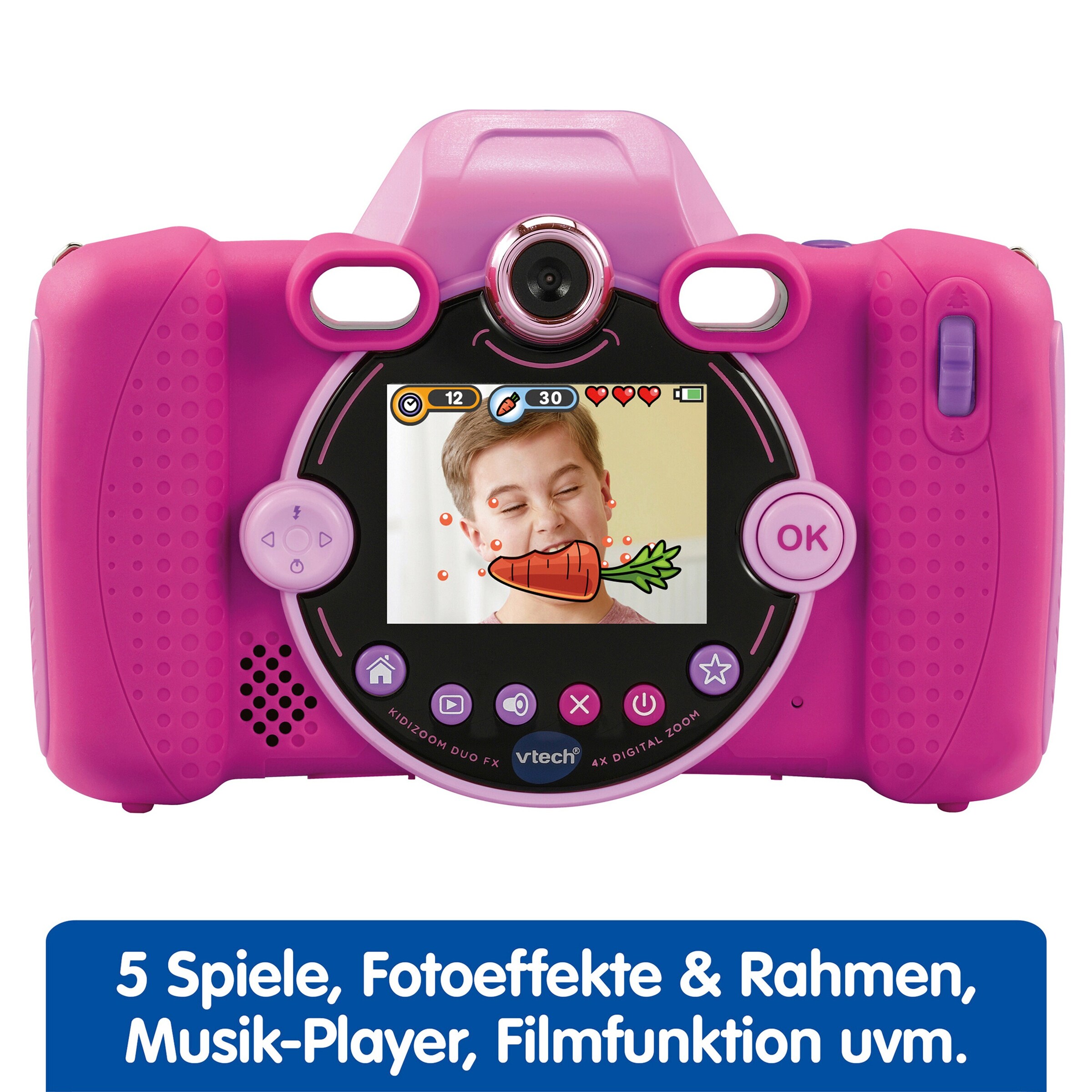 Vtech - KIDIZOOM Kamera KidiZoom Duo FX pink