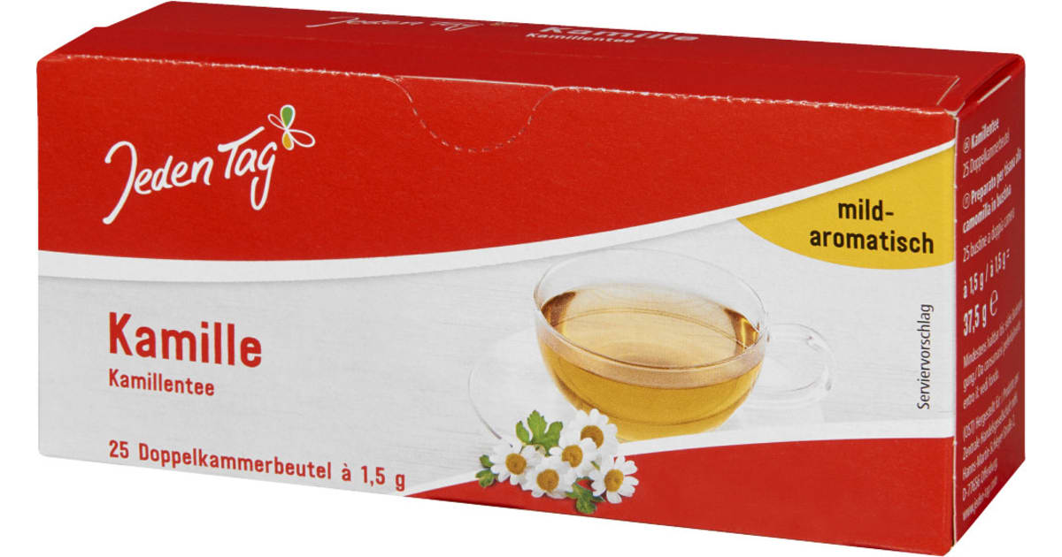 Jeden Tag Kamillentee