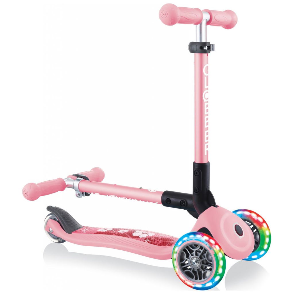 GlobberGlobber   Junior Foldable Fantasy Light Scooter pastel pink