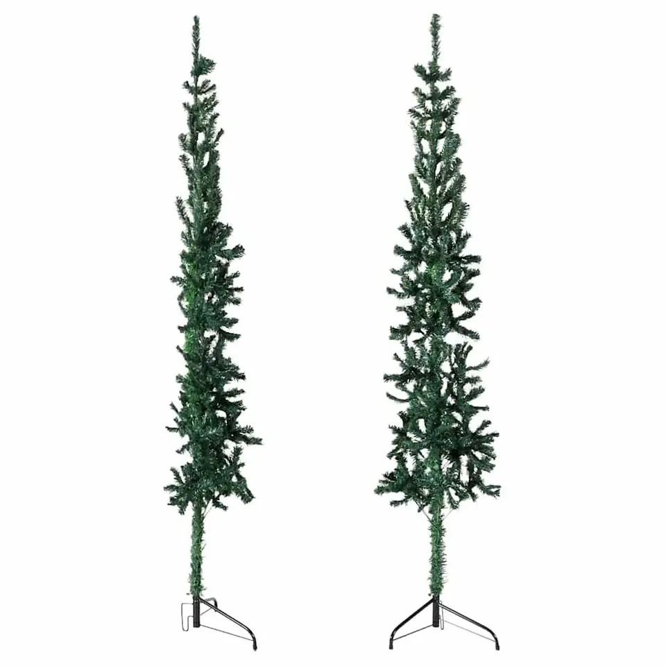 vidaXL - Halve Kunstkerstboom - Groen - 180 cm