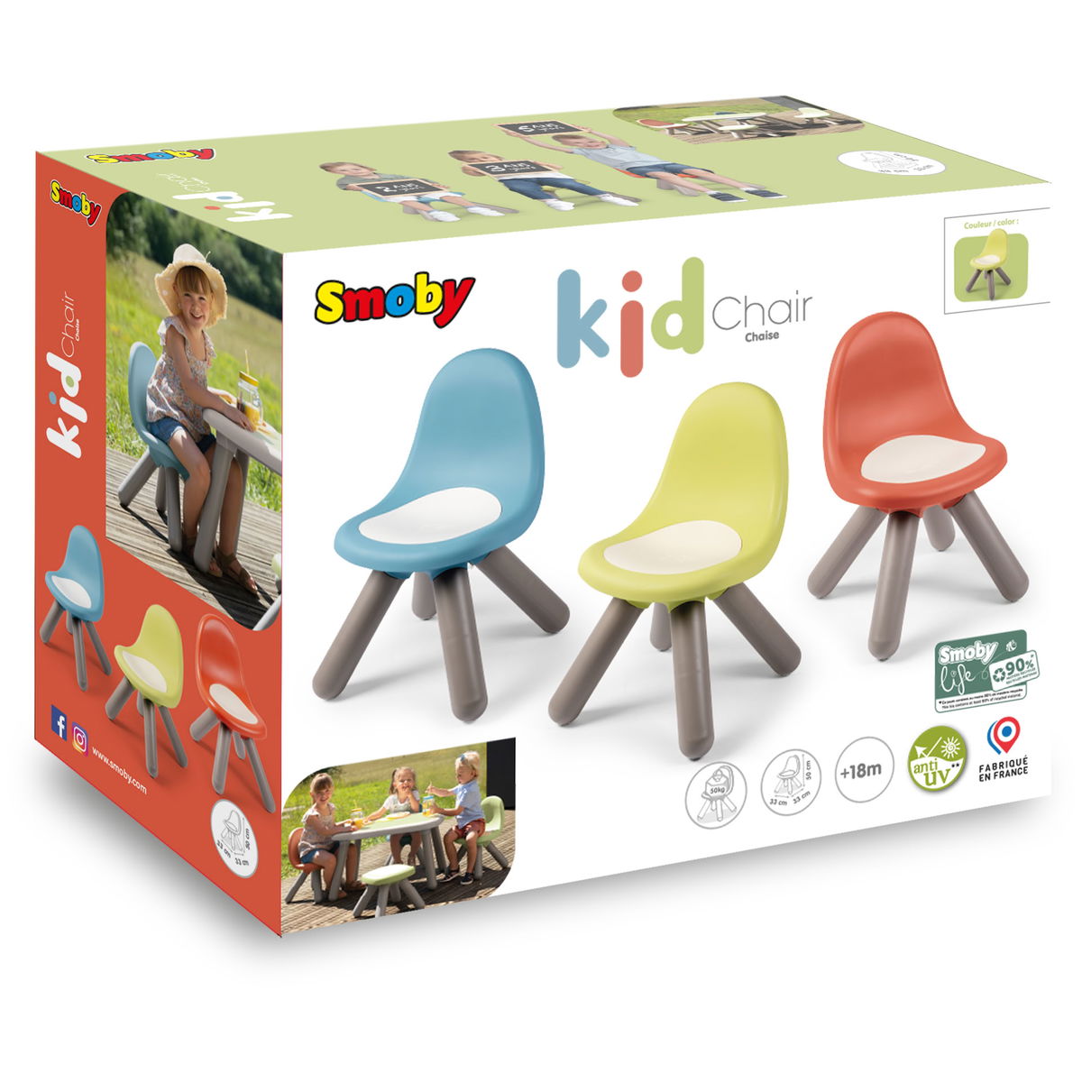 SmobySmoby   Life Kid Kinderstuhl grün