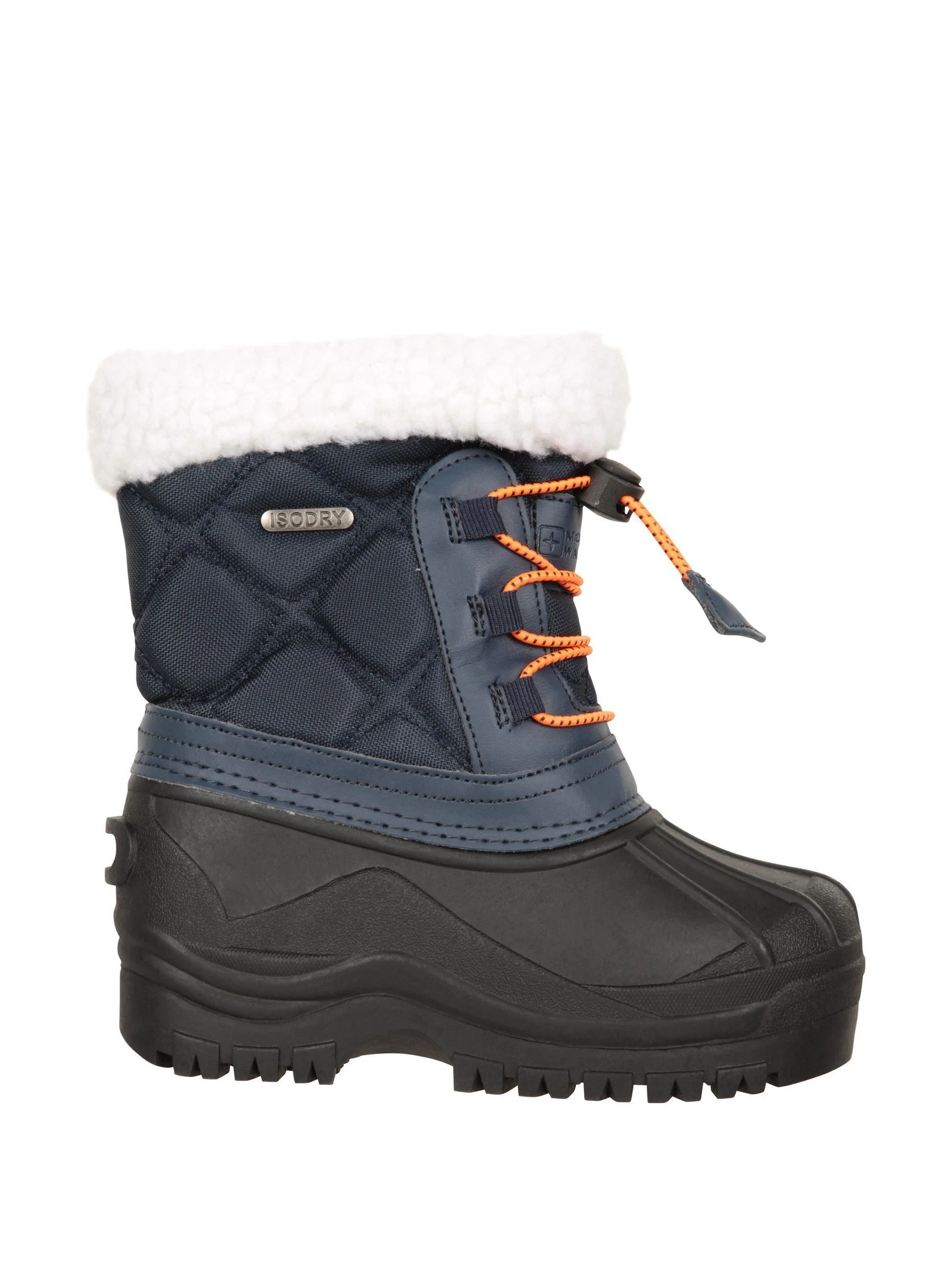 Blauw - Mountain Warehouse Arctic Junior waterdichte, met fleece gevoerde, aanpasbare sneeuwlaarzen