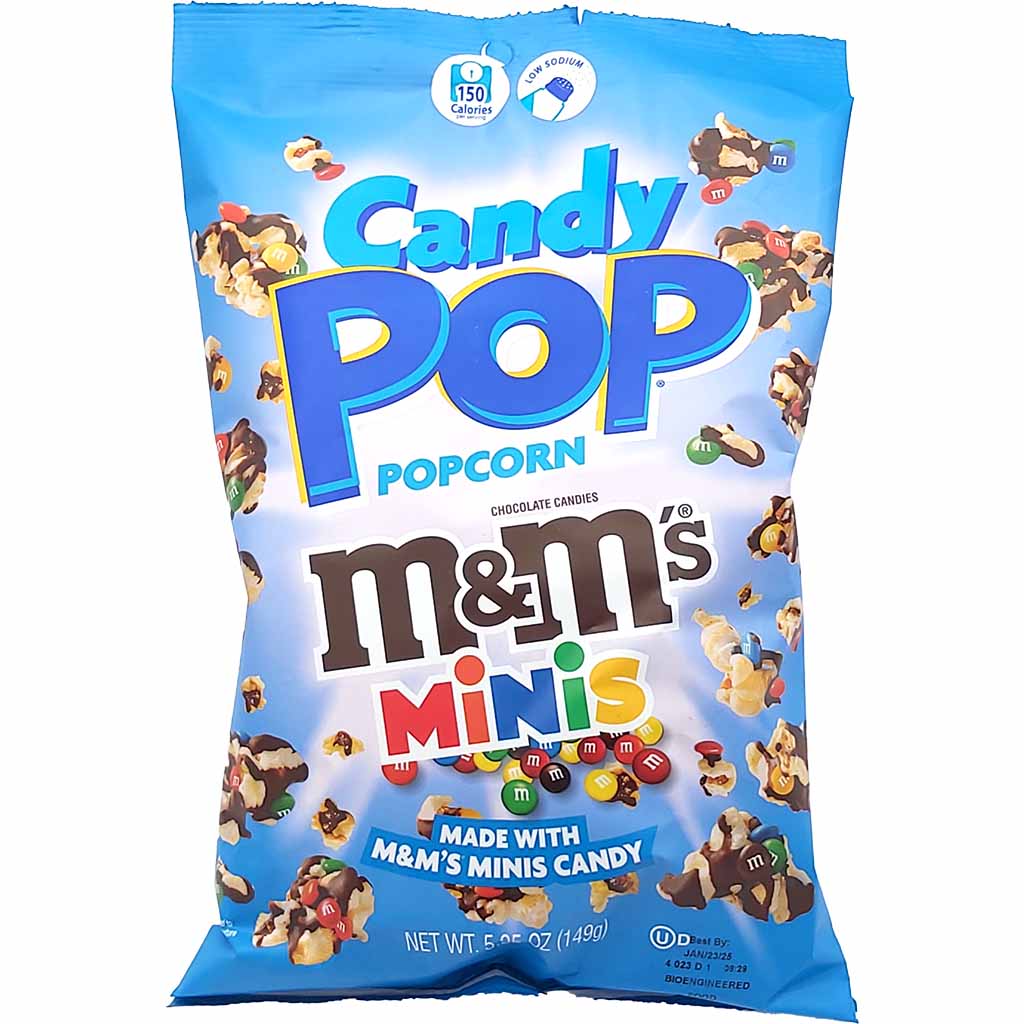 Candy POP Popcorn M&Ms Minis 149g MHD:12.3.25