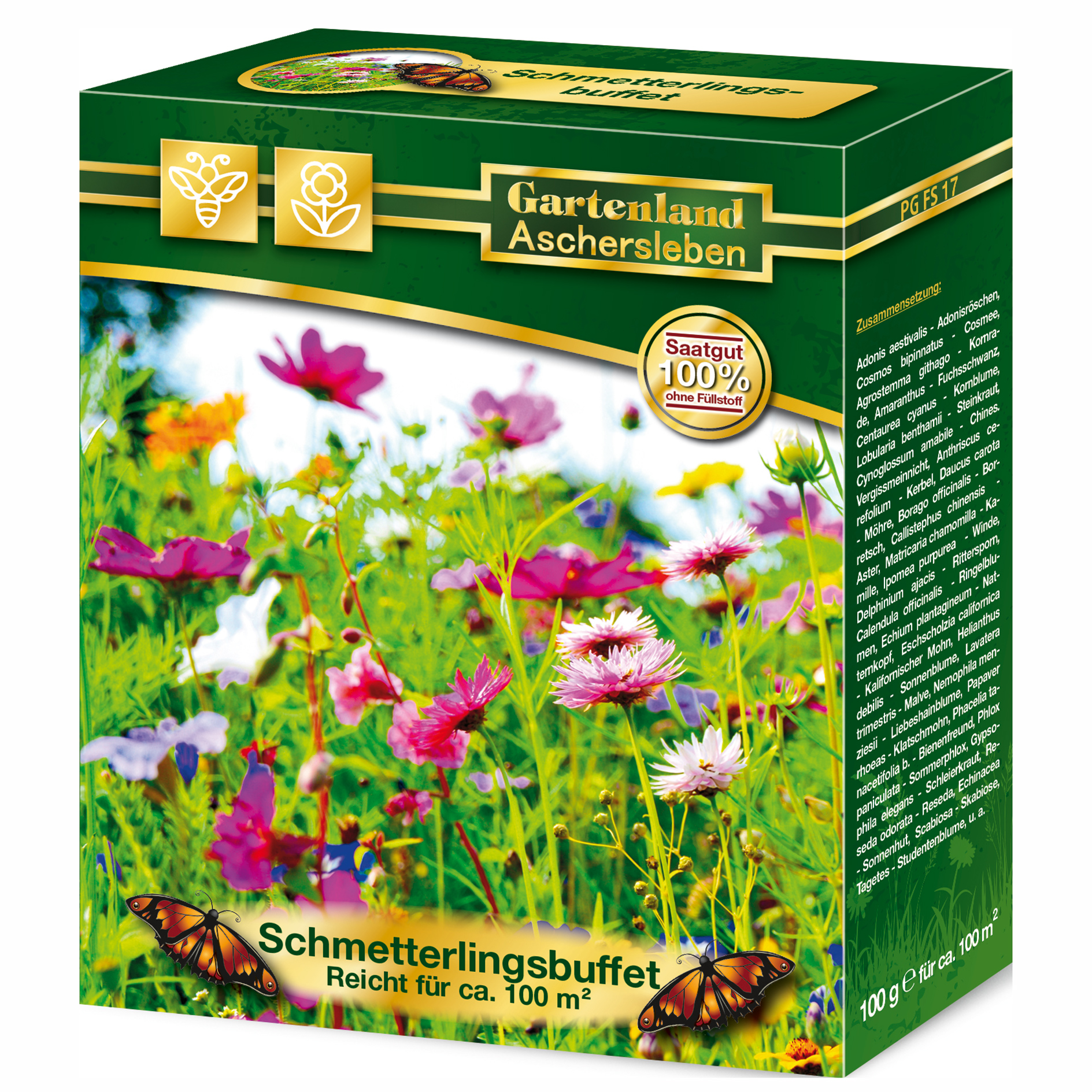 Saatgut Schmetterlingsbuffet - 100 g - für 100 qm