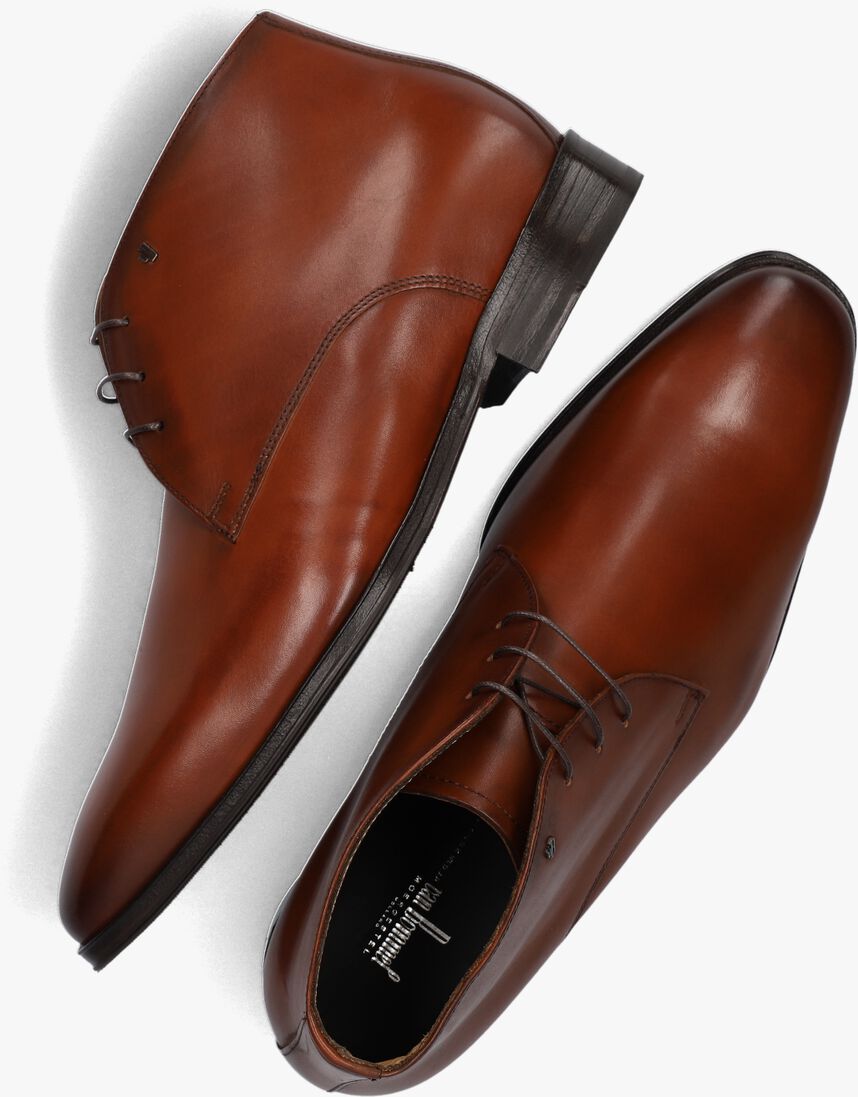 VAN BOMMEL cognac van bommel nette schoenen sbm-50032