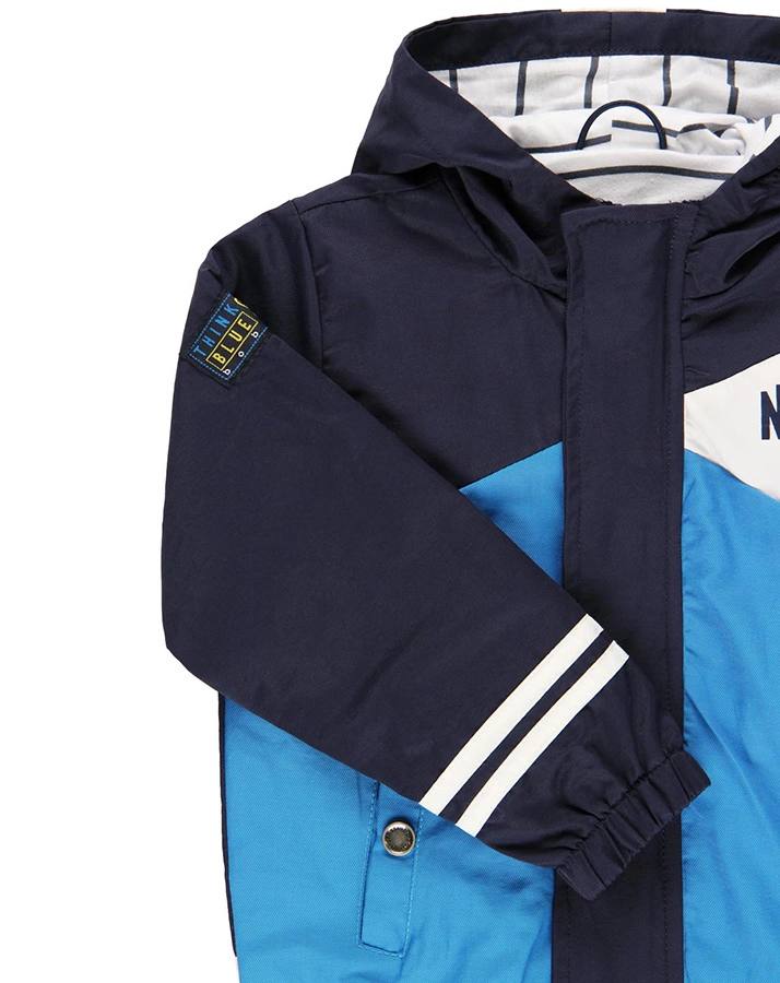Windjacke NORTH COAST in blau