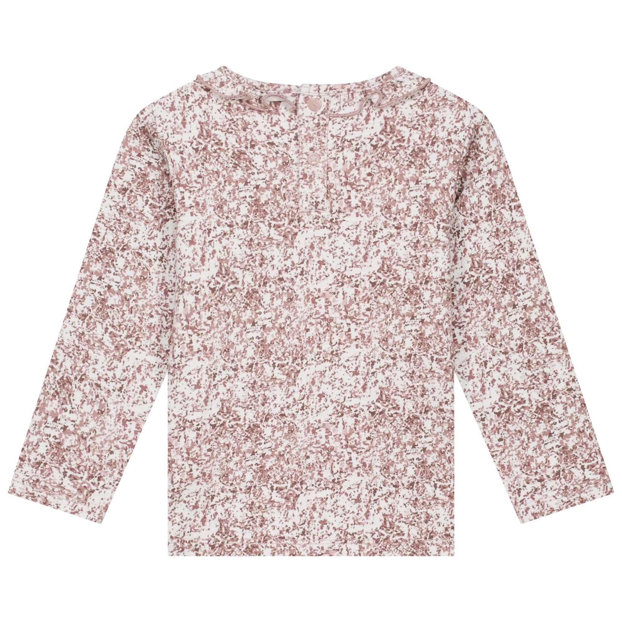 Sweet Petit baby shirt Elena lange mouwen all over print roze