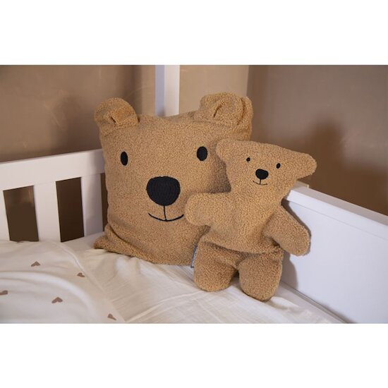 Petit ours doudou Teddy   Brun        29 x 38 cm   de               Childhome