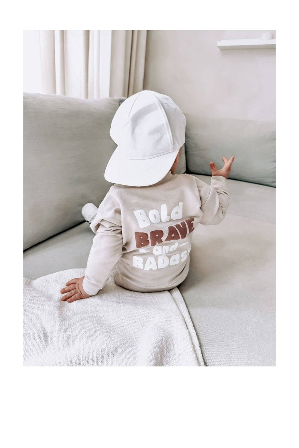 Babystyling sweater beige