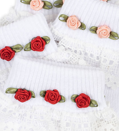 Konges Sløjd Socken - Lace - 2er-Pack - Optik White