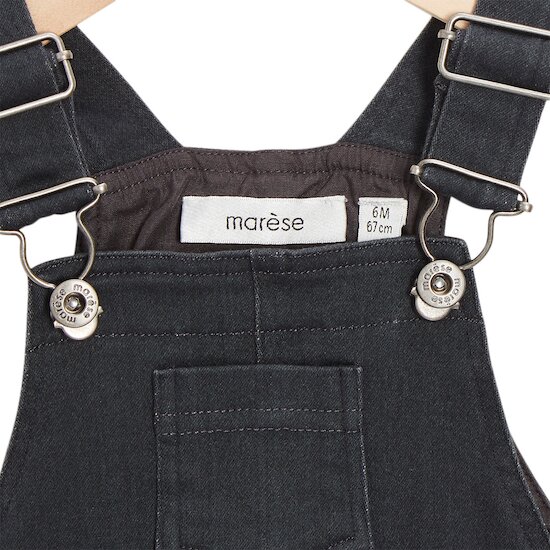 Pop mood Robe denim   gris anthracite        de               Marèse