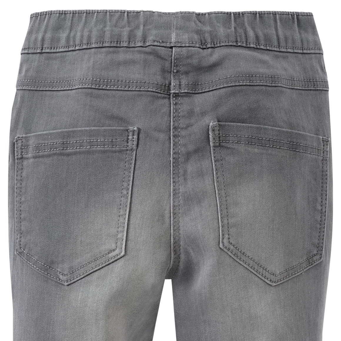 Famy 3 Mädchen Jeggings mit Stretch-Bund blau / grau / schwarz