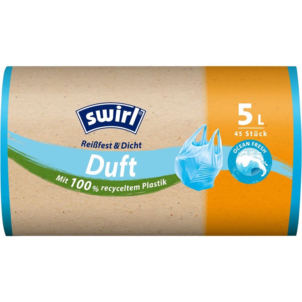 Swirl Duftmüllbeutel<br>45 Stück, 5l, Ocean