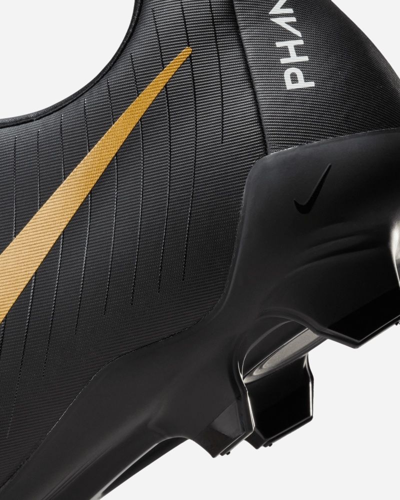 Chaussures de football Nike Phantom GX Academy FG/MG Blanc & Noir pour homme