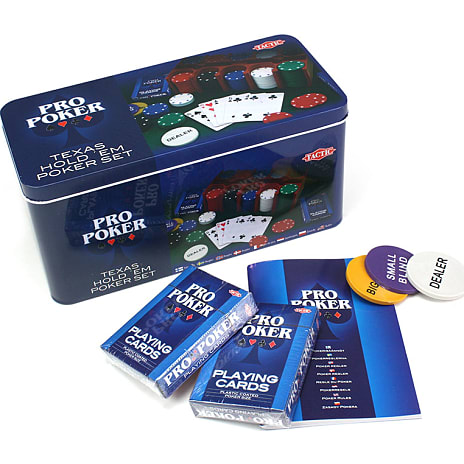 Propoker Texas Hold'Em i metalæske