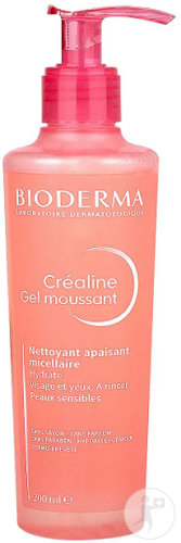 Bioderma Créaline Gel Moussant Nettoyant Apaisant Micellaire Peaux Sensibles 200ml