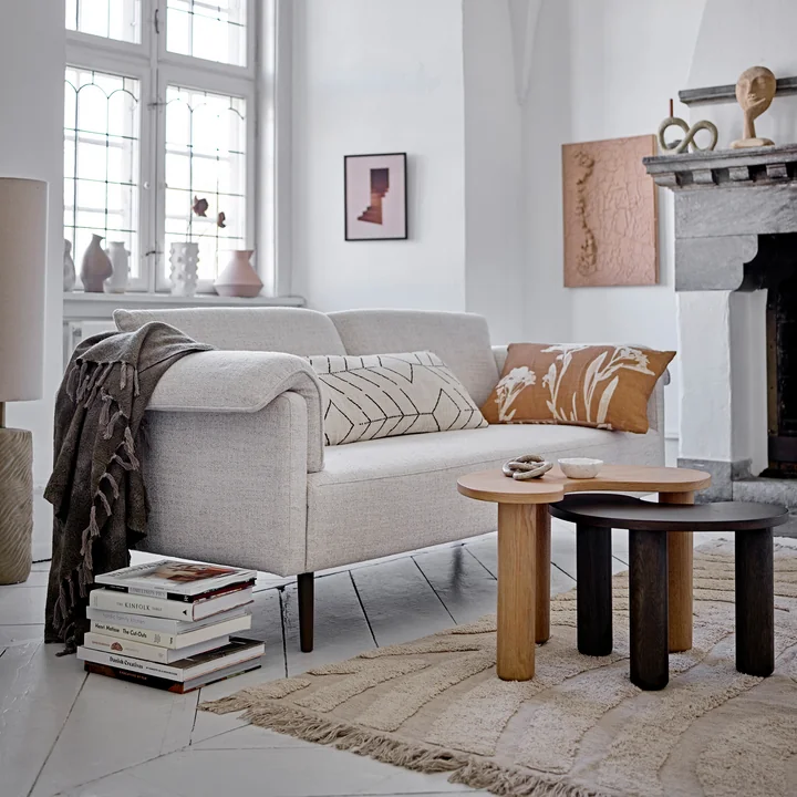 Bloomingville - Luppa Couchtisch H 35 cm, braun