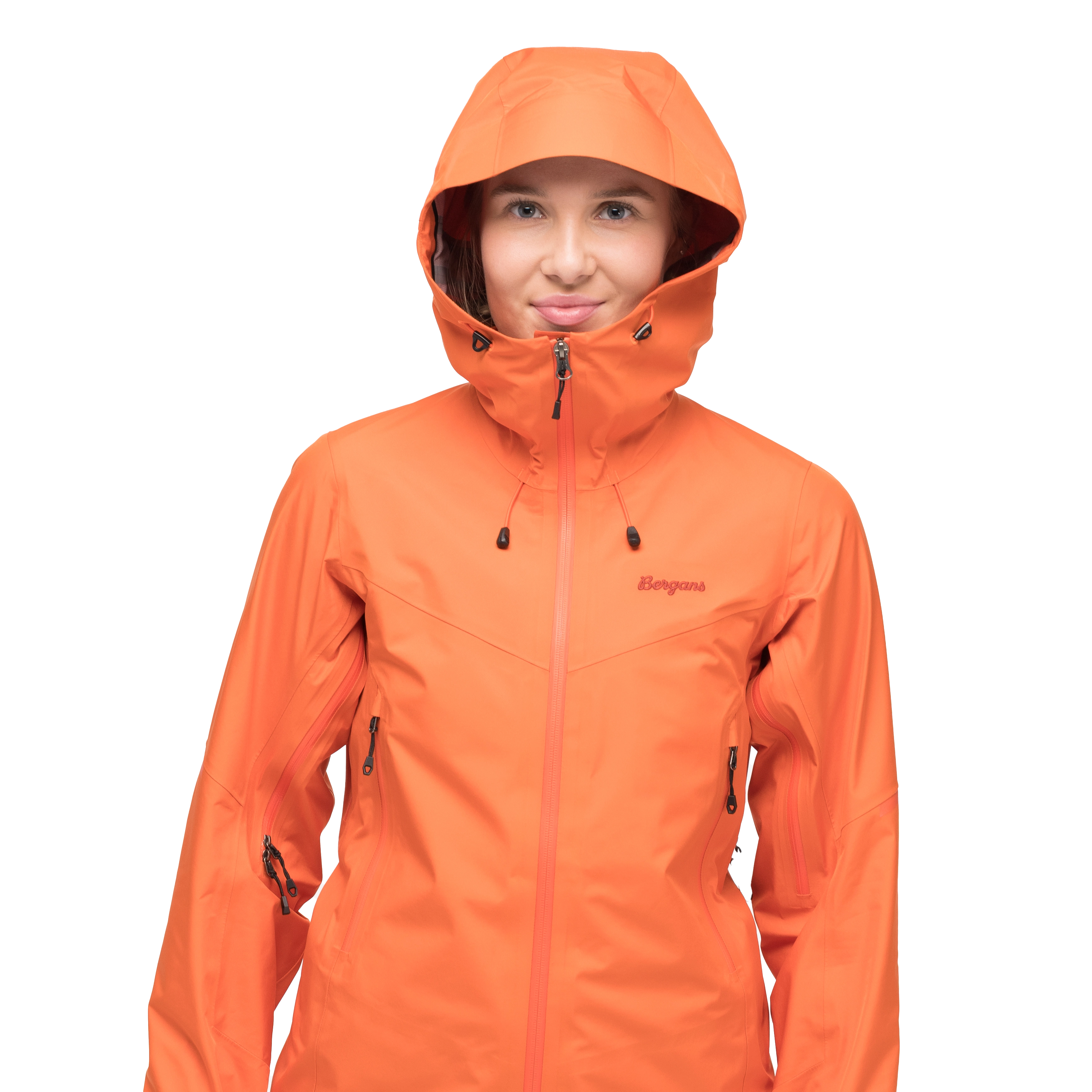 Rabot Light 3L Shell Jacket Women Alert Orange