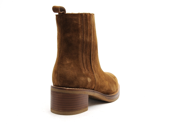 Alpe boots bottine talons femme 2617 marron