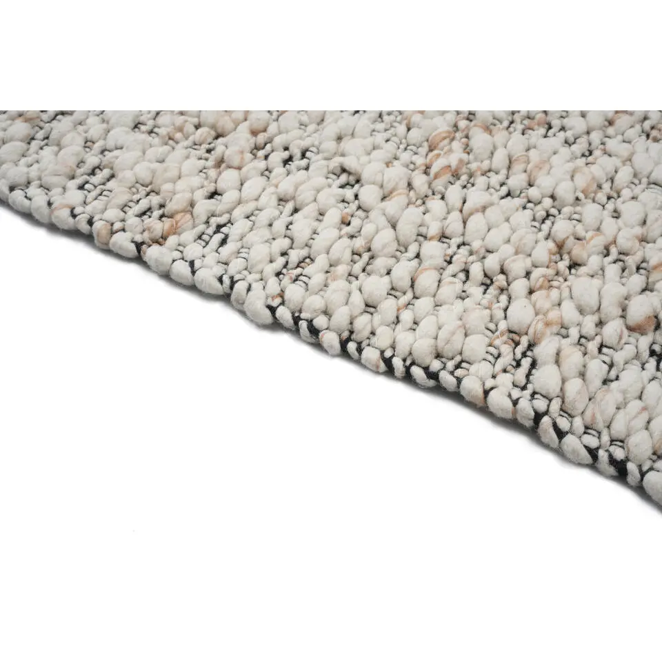 Dutch Lifestyle - Polyester - Vloerkleed - 160x230cm - Beige