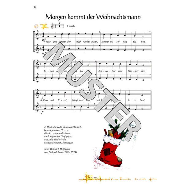 Horst Rapp Verlag Fröhliche Weihnacht mit der Querflöte