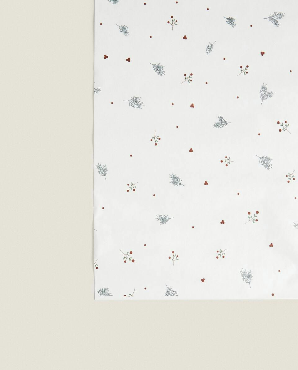 Pacote de papel para forno com estampa de visco de Natal (pacote com 20)