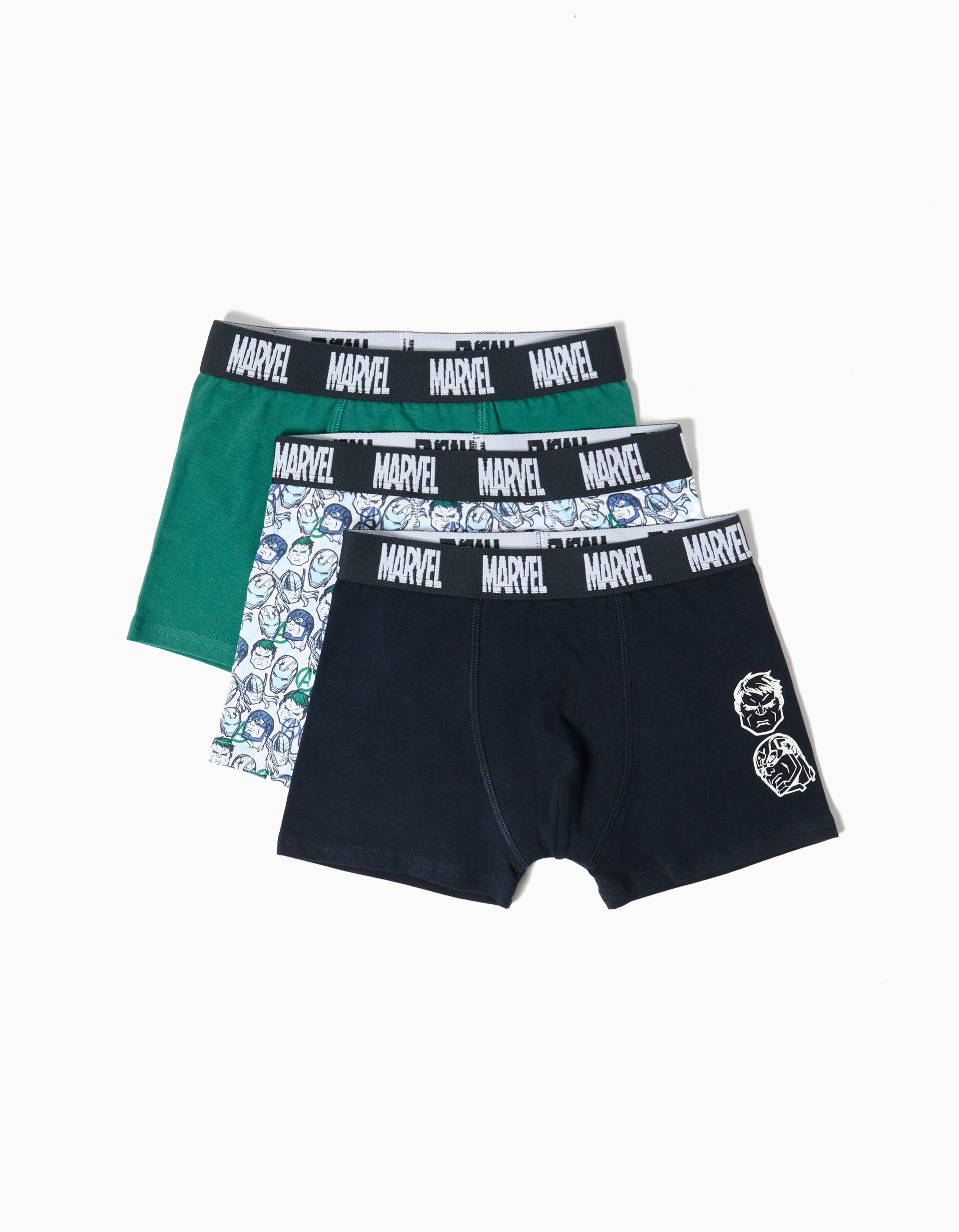Pack 3 Boxers 'Avengers', Menino, Multicolor