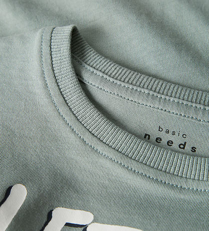 Name It Shorts Set - Shorts/T-Shirt - NmmVigor - Slate Grau