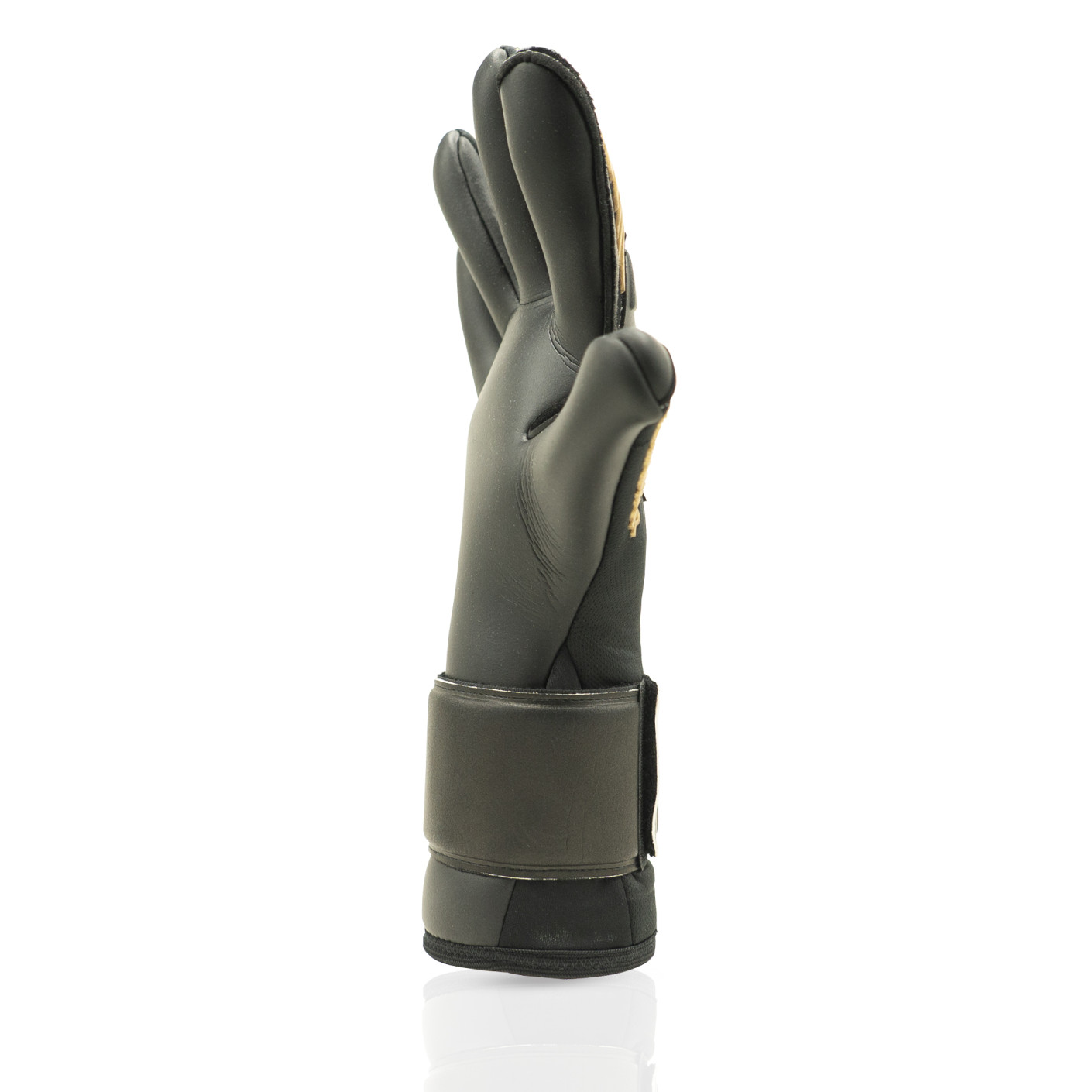 Gladiator Sports Diogo Keepershandschoenen Zwart Goud