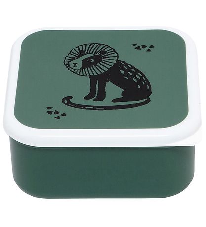 Petit Monkey Brotdosen-Set - 3 st. - Schwarzes Tier