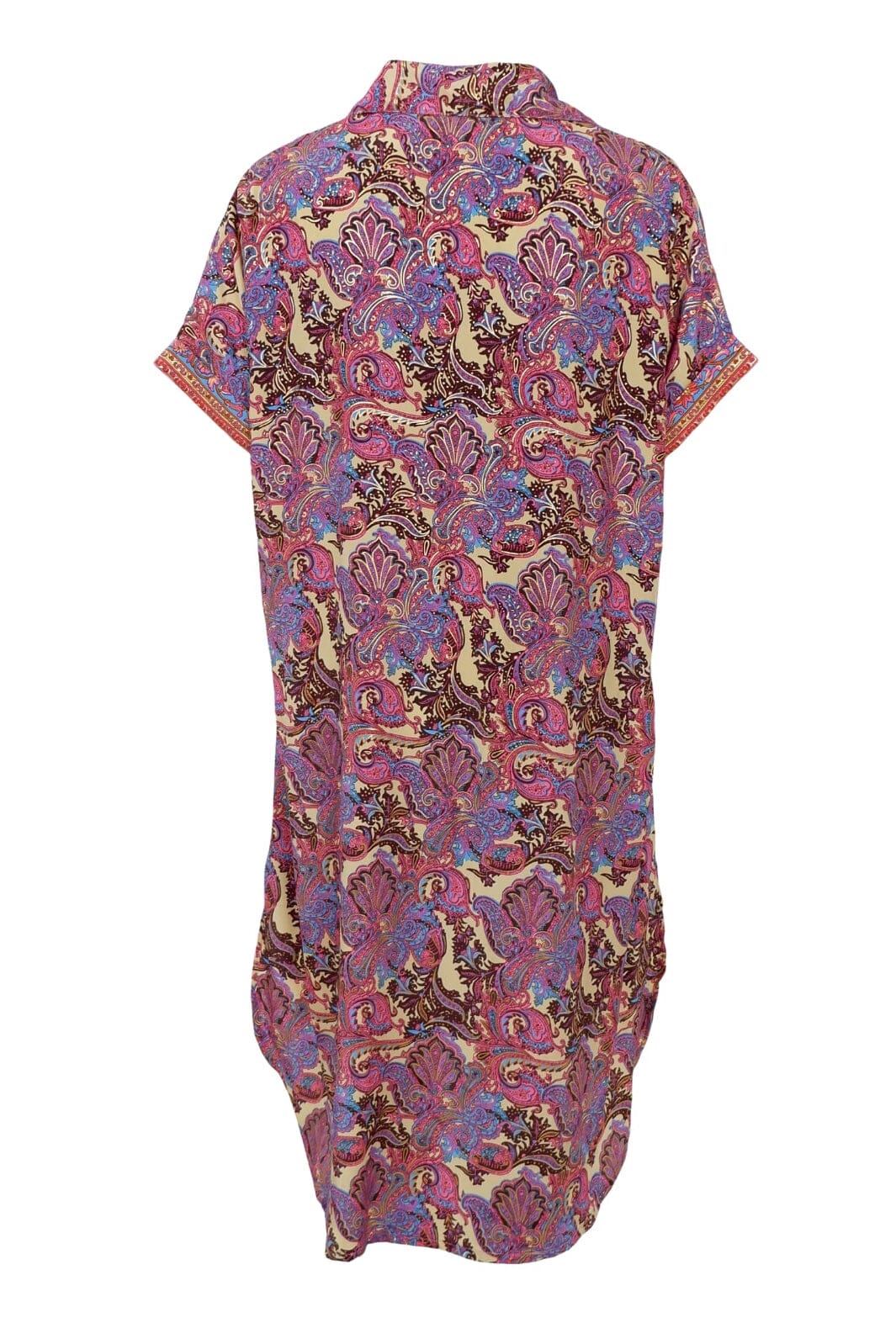 Black Colour Bcluna S/S Kaftan Tunic 39196