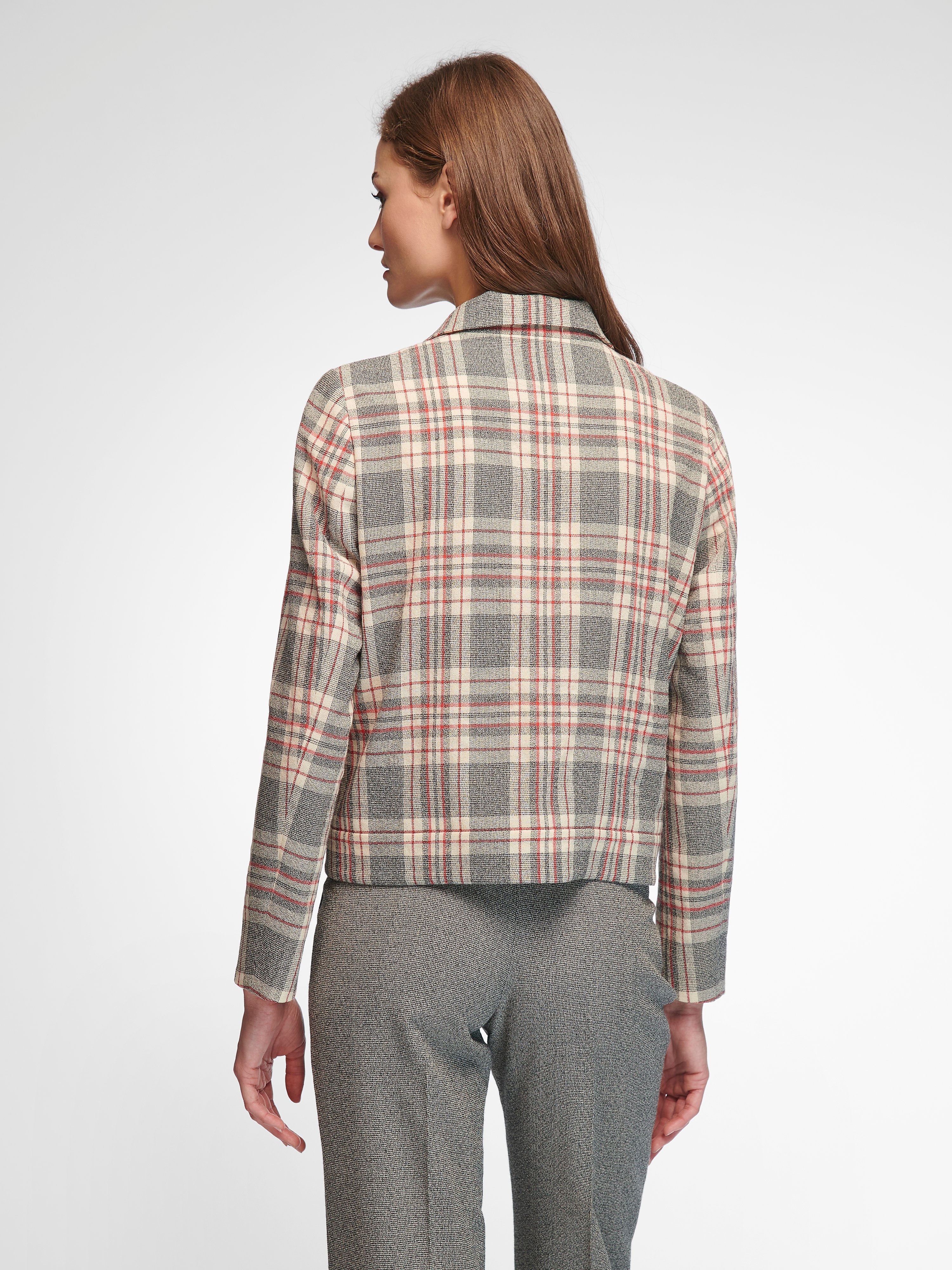 Jacke mit Hemdkragen