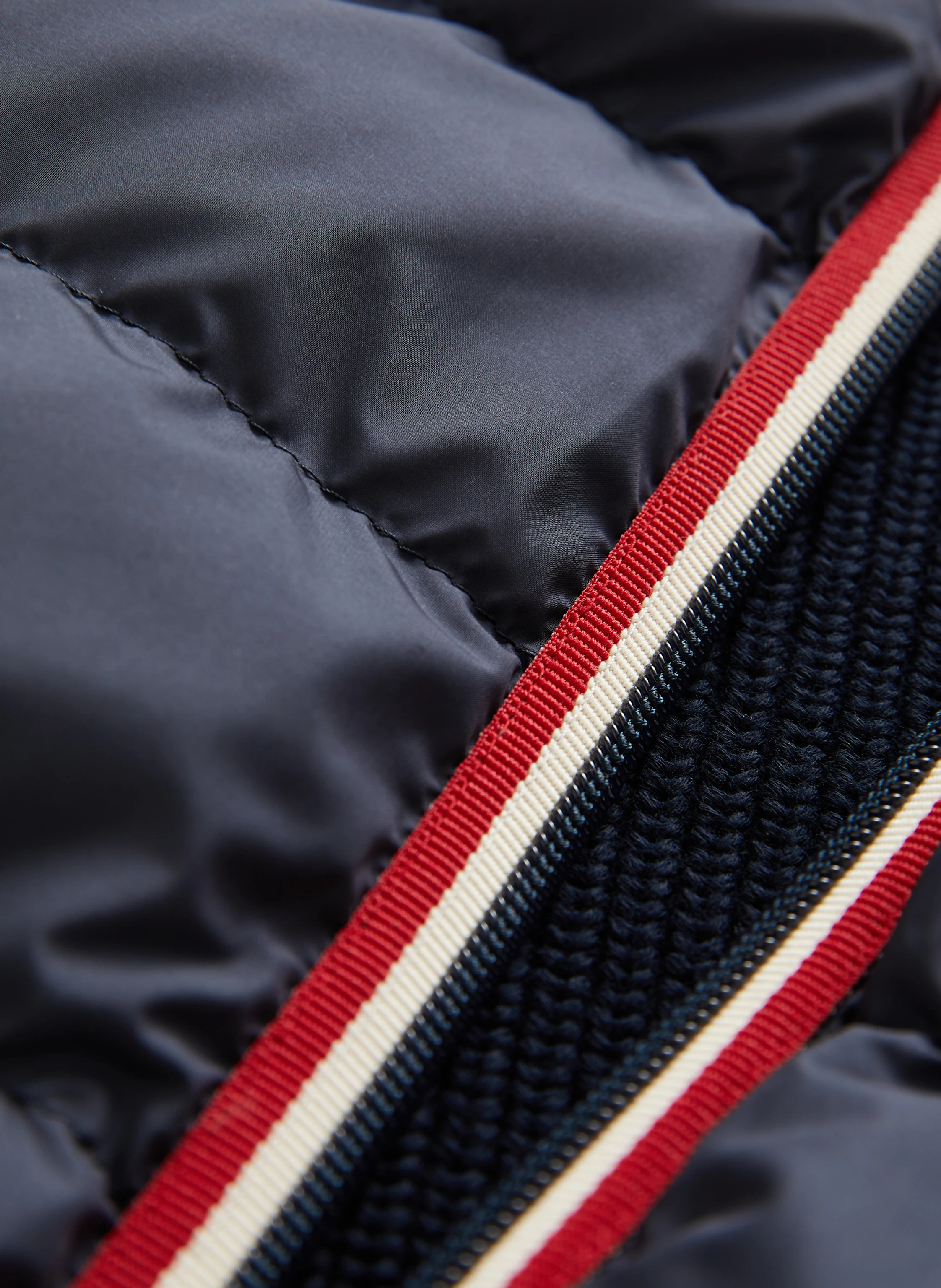 MONCLER Daunenjacke im Materialmix